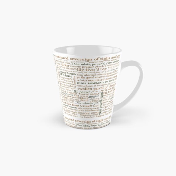 Shakespeare's Insults Collection - Revised Edition (by incognita) Tall Mug