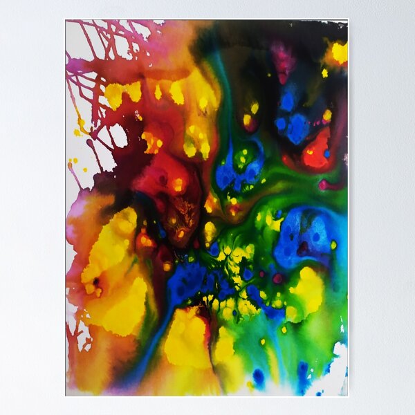Vista previa del artículo con la obra «Abstracción en rojo Rosina 13», diseñado y vendido por bernd49.