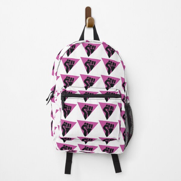Item preview, GAY POWER!! Pink Triangle Fist designed and sold by luctree.