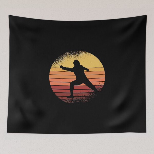 Item preview, Vintage fencing saber fighting gift sports fencing designed and sold by Nessshirts.