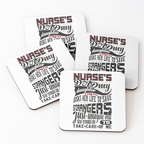 Item preview, Nurses Dad My Daughter Risks Her Life to Save Strangers Just Imagine What She Would Do to Take Care of Me designed and sold by ADAMYASS.