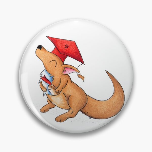Item preview, Kangaroo Grad designed and sold by KOKeefeArt.