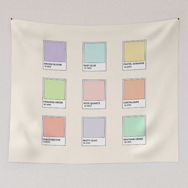 Item preview, Aesthetic Pastel Color Cards  designed and sold by DesignStory.