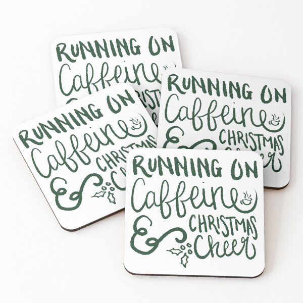 Item preview, Running on Caffeine and Christmas Cheer designed and sold by Becki Sturgeon.