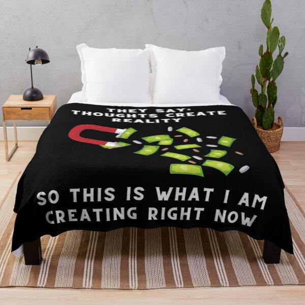 Item preview, Thoughts Create Reality - Money Magnet designed and sold by Trucutruh.