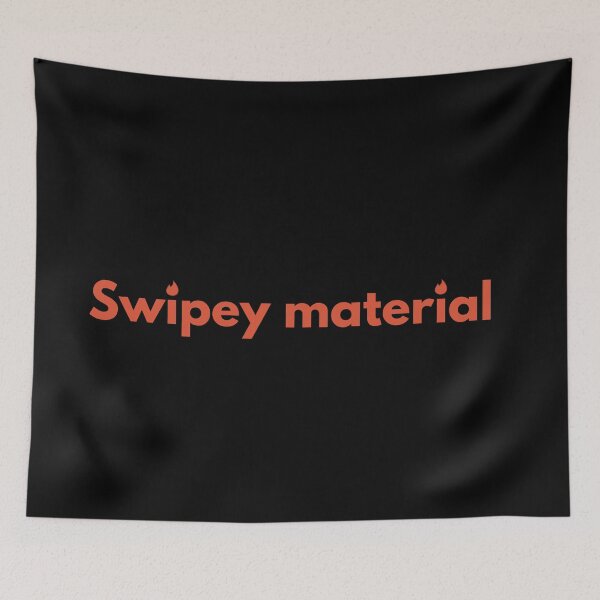 Item preview, Swipey material | Funny dating app motif for Tinder, Hinge, Happn, Bumble, Grindr designed and sold by L Sq.