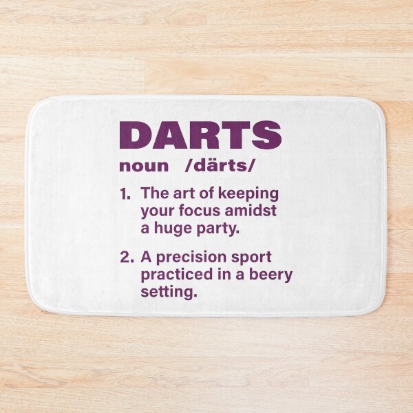Item preview, Funny Darts Definition designed and sold by OmmeDesigns.