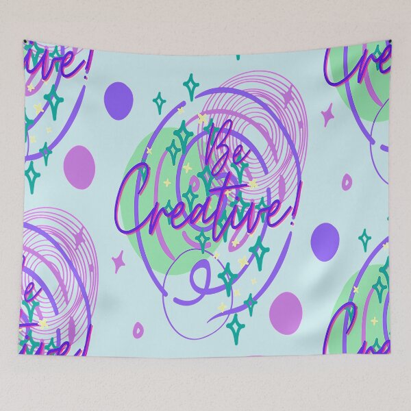 Item preview, Be Creative, Funky,Happy Abstracto,Abstract art design designed and sold by Adri Barnard.