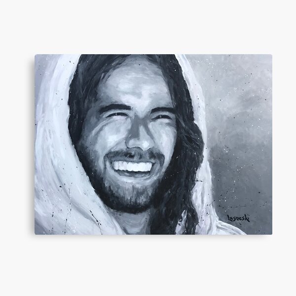 Jesus Smiling #1 Canvas Print