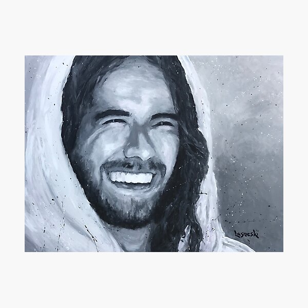 Item preview, Jesus Smiling #1 designed and sold by Lyn Lasneski.