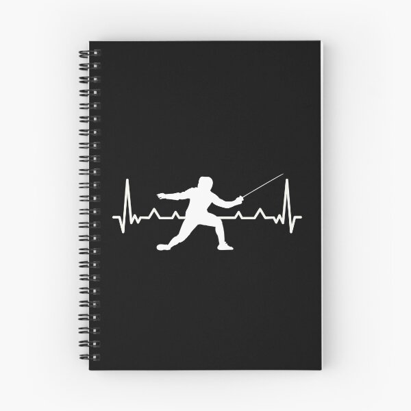 Item preview, Heartbeat fencing fencers sports fencing saber combat designed and sold by Nessshirts.