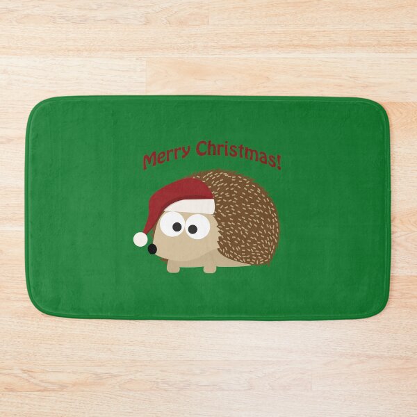 Artikelvorschau, Fröhliche Weihnachten! Santa Igel entworfen und verkauft von Hedgie Designs.