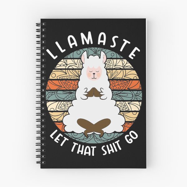 Item preview, Lamaste Lama Alpaca Yoga - Funny Meditation designed and sold by Lenny Stahl.