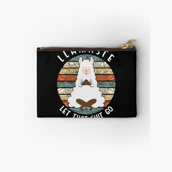 Item preview, Lamaste Lama Alpaca Yoga - Funny Meditation designed and sold by Lenny Stahl.