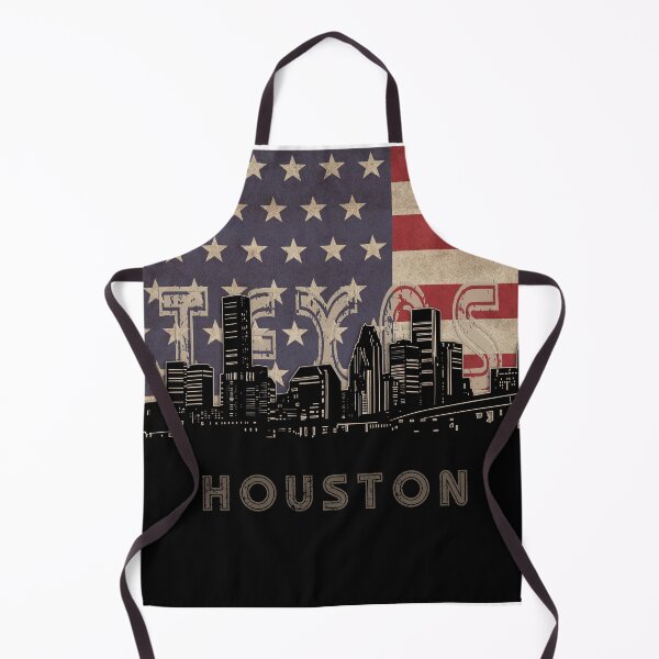 Item preview, houston skyline flag designed and sold by BekimART2.