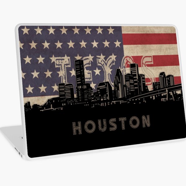Item preview, houston skyline flag designed and sold by BekimART2.
