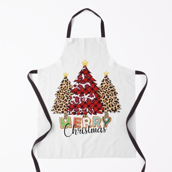 Item preview, Merry Christmas Tree Checkered Leopard v.2 designed and sold by REApparelCo.