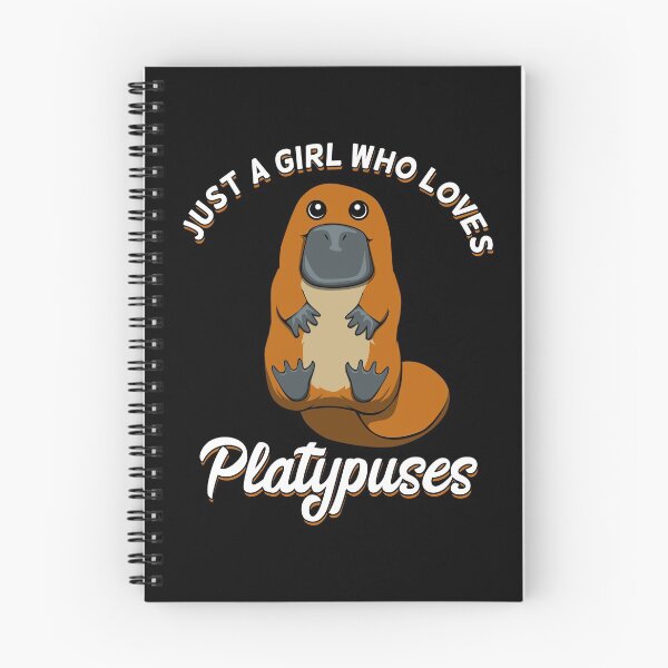 Item preview, Just a girl who loves Platypuses Cute Duckbill designed and sold by MGO-Design.