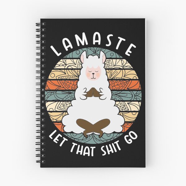 Item preview, Lamaste Llama Alpaca Yoga - Funny Meditation designed and sold by Lenny Stahl.