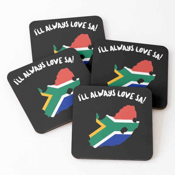 Item preview, I'LL ALWAYS LOVE SOUTH AFRICA! designed and sold by Fun&SassyHomeDecor.