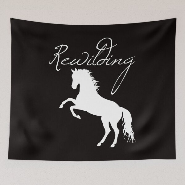 Item preview, Rewilding is beautiful, wild horse designed and sold by PaulS34.