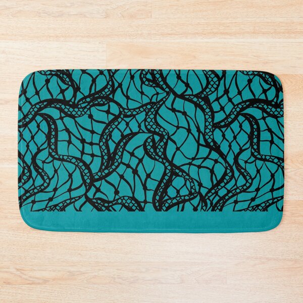 Item preview, Turquoise Seamless Lace designed and sold by shornaiter.
