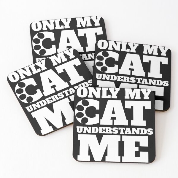 Item preview, Only my cat understands me designed and sold by wiwiart.