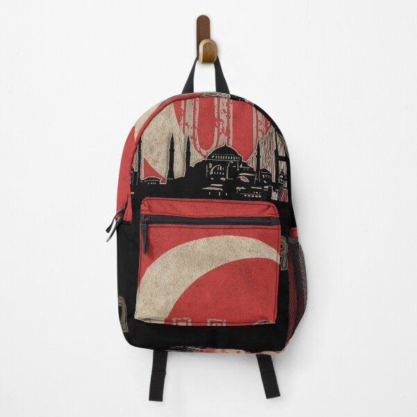 Item preview, istanbul skyline flag designed and sold by BekimART2.