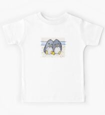 Cuddling Penguins Kids Tee