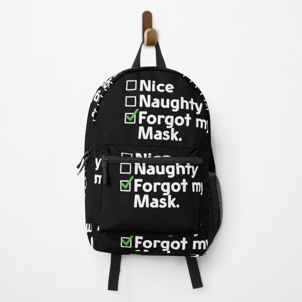 Item preview, Nice Naughty Forgot My Mask designed and sold by taddd.