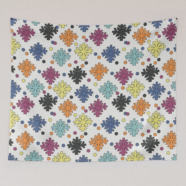 Item preview, Winter Snowflake Tessellation Patern Activating Optimism designed and sold by NoMatterLab.