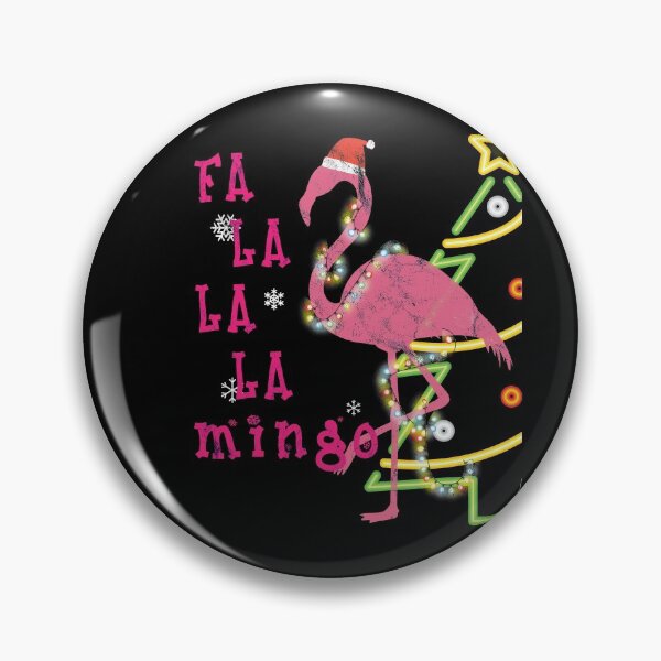 Item preview, Fa La La Flamingo Christmas designed and sold by Creativenetic.