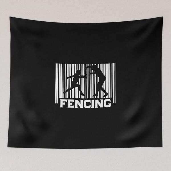 Item preview, fencing sports fencing fencers saber fight designed and sold by Nessshirts.