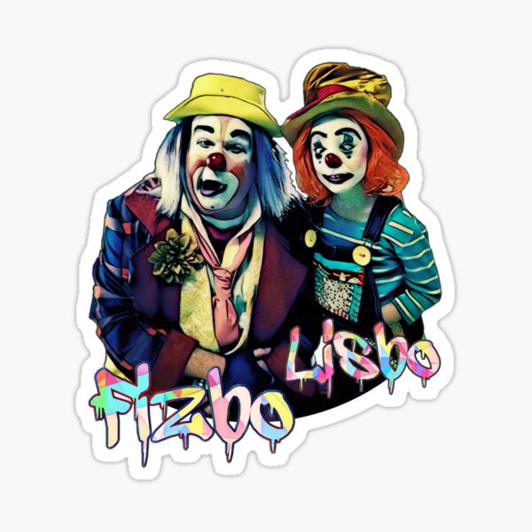 Fizbo and Lizbo Sticker