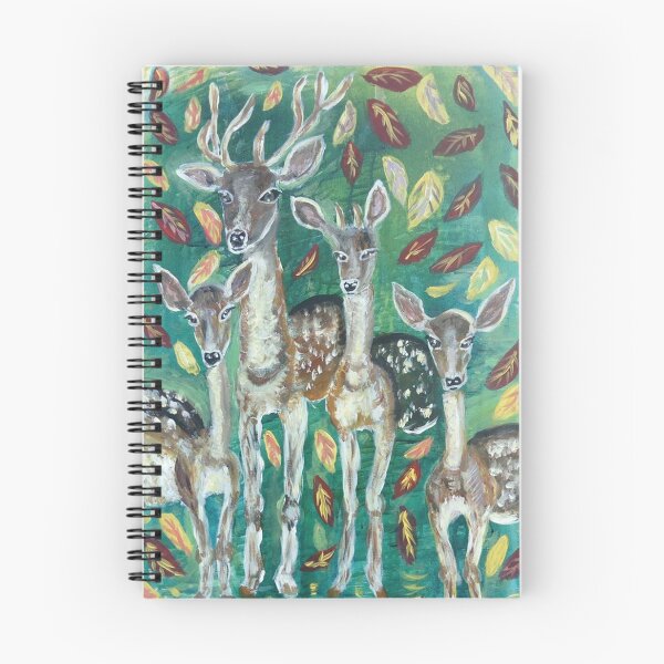 Item preview, The deer and his family designed and sold by ThereseLyssia.