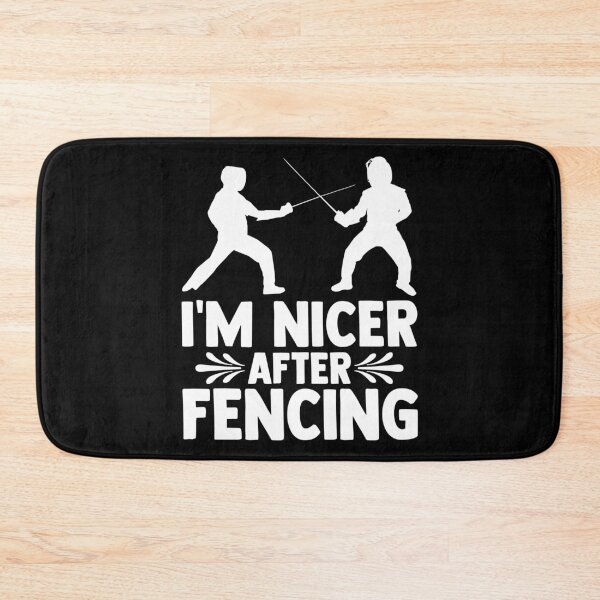 Item preview, fencers sayings competition fencing final fencing epee fight designed and sold by Nessshirts.