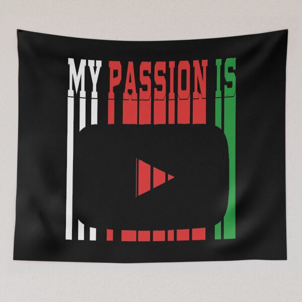 Item preview, mi pasión es youtuber designed and sold by design880.