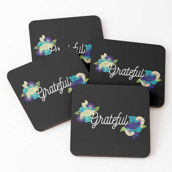 Item preview, being grateful and bouquet of flowers design designed and sold by kmario.