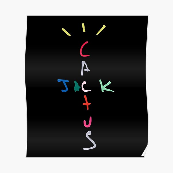 Cactus Jack Jordan Posters Redbubble