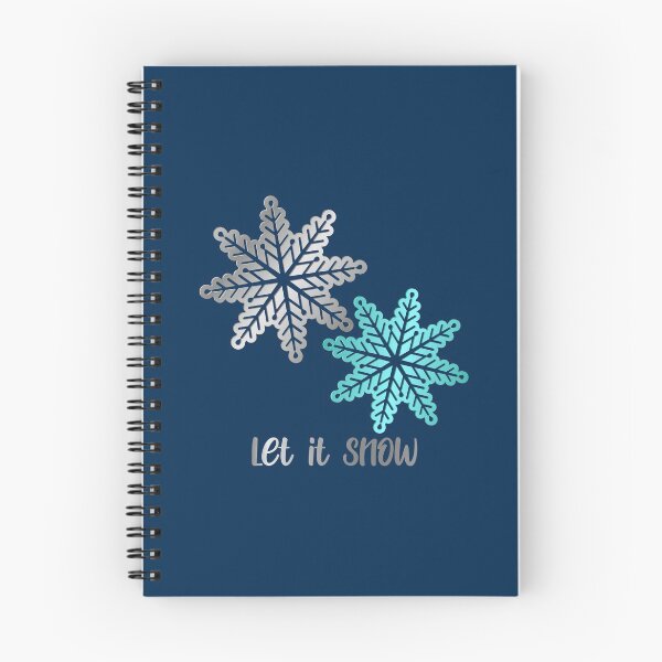 Item preview, Shiny Aqua/Silver Snowflake: Let It Snow designed and sold by PawsitiveMum.