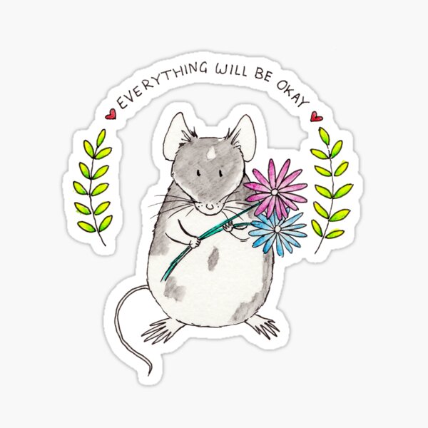 Everything will be Okay Sticker