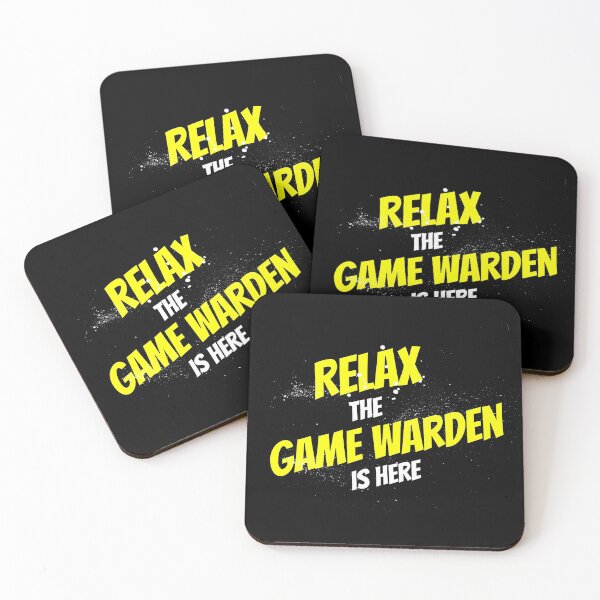 Item preview, Relax Game Warden is here designed and sold by Teelogic.
