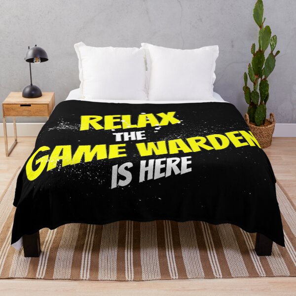 Item preview, Relax Game Warden is here designed and sold by Teelogic.