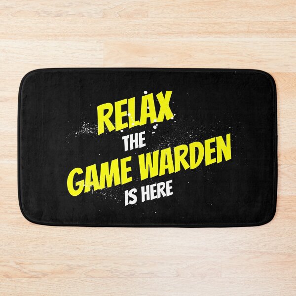 Item preview, Relax Game Warden is here designed and sold by Teelogic.