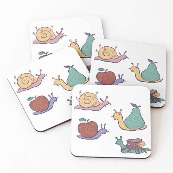 Item preview, Fruit and Mushroom Shell Snails designed and sold by magicae.