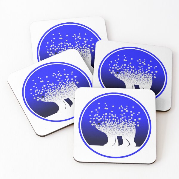 Item preview, Polar bear dissolves into bubbles designed and sold by E1evant.