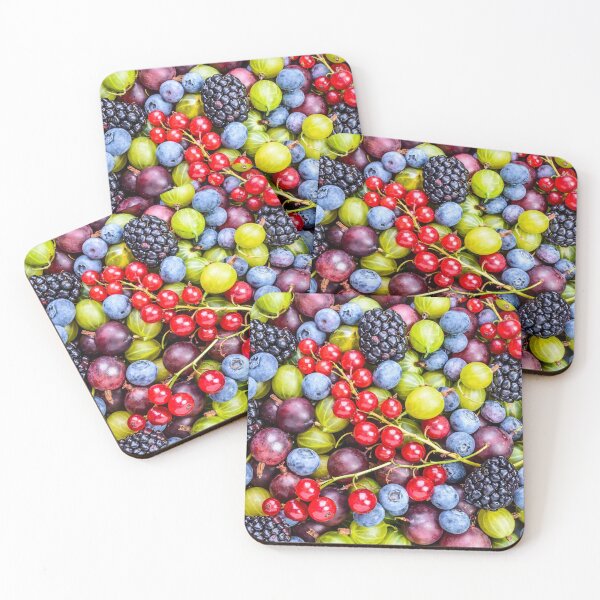 Item preview, Mix Of Blueberries Gooseberries Currants Blackberries designed and sold by MonsaviFashion.