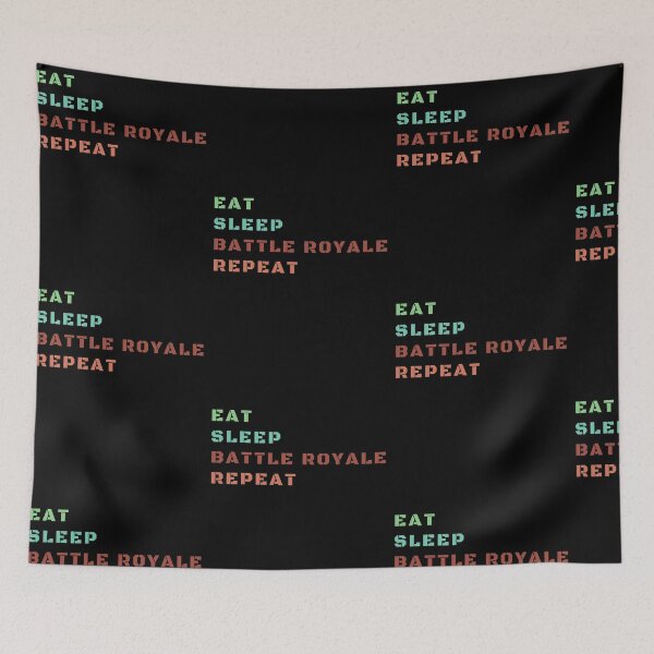 Item preview, Eat Sleep Battle Royale Repeat Funny Videogames Gaming designed and sold by Trankix.