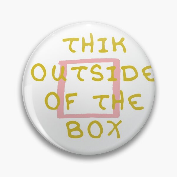 Item preview, think outside the box designed and sold by ElizaAbella.