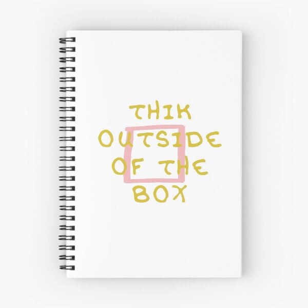 Item preview, think outside the box designed and sold by ElizaAbella.